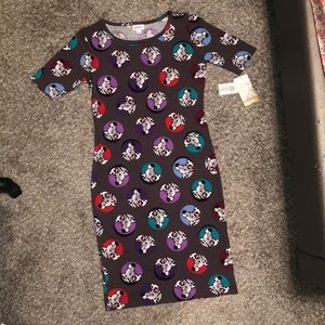 Cruella Deville bodycon dress